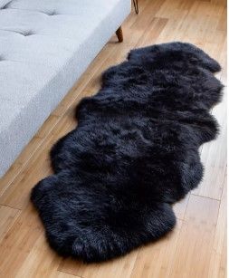 Photo 1 of 2-Pelt (2' x 6') Premium Australian Sheepskin Runner Rug** PLEASE SEE PHOTO FOR DRETAIL!!