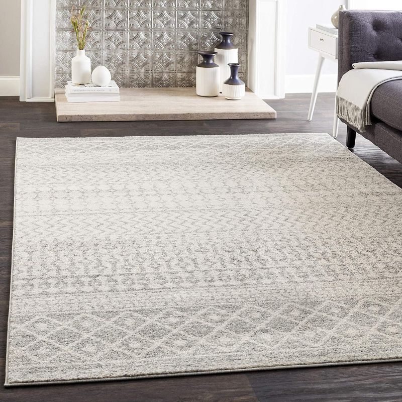 Photo 1 of Artistic Weavers Chester Grey Area Rug, 6'7" x 9'
