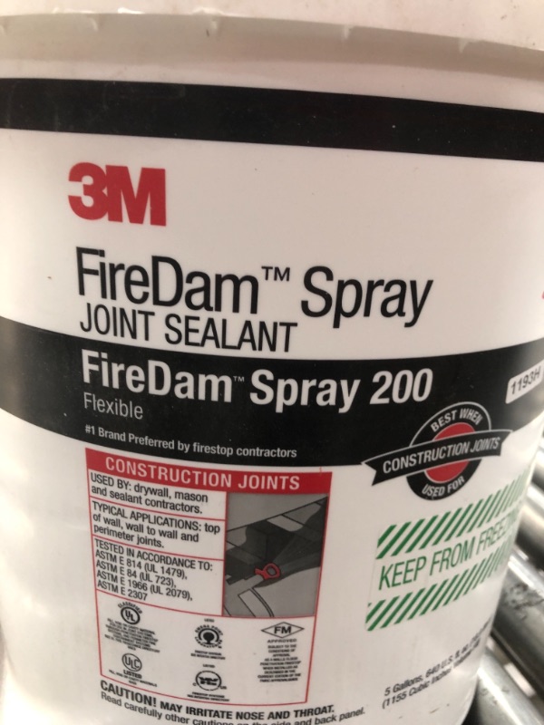 Photo 3 of 3M FireDam Spray 200, Red, 5 Gallon Pail