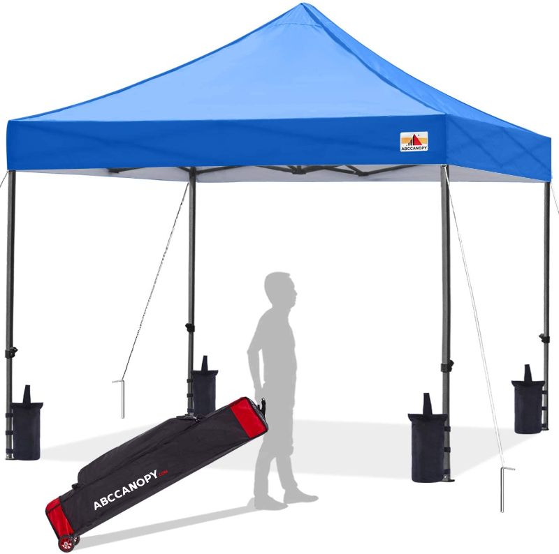 Photo 1 of 49.6" X 8.7" X 7.9" CANOPY TENT- BLUE- STOCK PHOTO DOES NOT REFLECT ITEM PLEASE SEE PHOTOS FOR DETAIL**