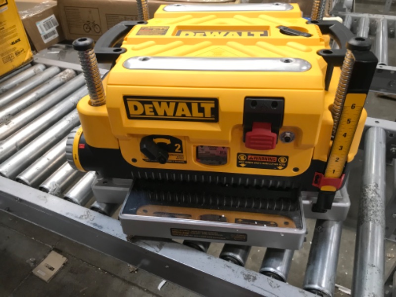 Photo 2 of DEWALT Thickness Planer, Two Speed, 13-Inch (DW735X)