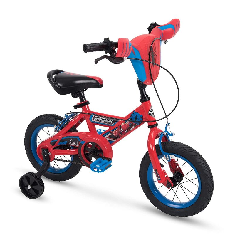 Photo 1 of Huffy 12 inch Spider-Man Kid Bike Handlebar Plaque Quick Connect