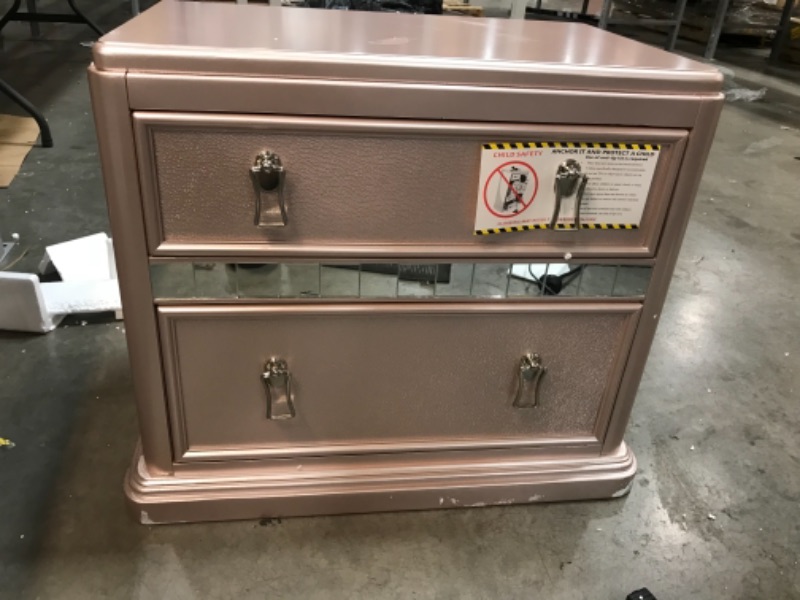 Photo 1 of  2-Drawer Nightstand (CM7170RG-N)