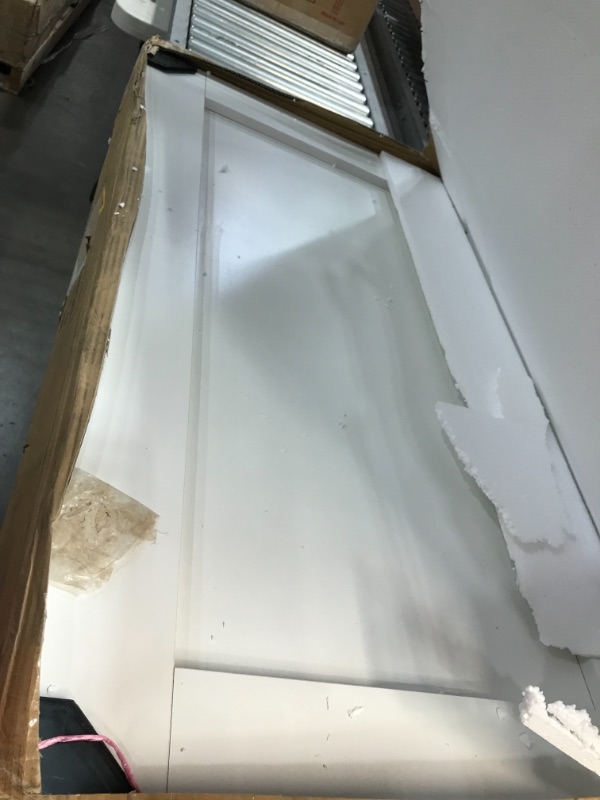 Photo 1 of Everlane Home Weston Wood Bed Platform, Twin XL, White
**HARDWARE INCOMPLETE**