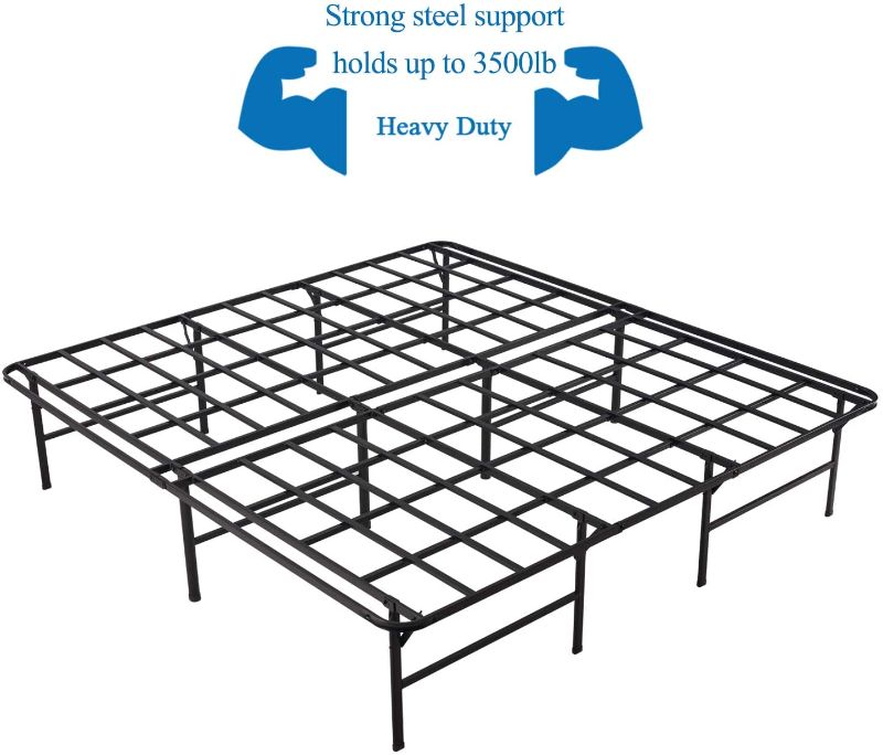 Photo 1 of *QUEEN SIZE* Homdock 16 Inch Metal Platform Bed Frame, Heavy Duty Sturdy Mattress Foundation/No Box Spring Needed/Noise Free/Easy Install/Black Finished,Queen Size
PREVIOUSLY OPENED