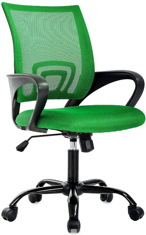 Photo 1 of Ergonomic Office Chair Cheap Desk Chair Mesh Executive Computer Chair Lumbar Support for Women&Men, Green
