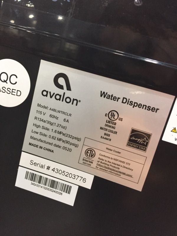 Photo 3 of Avalon 3 Temperature Water Cooler Dispenser