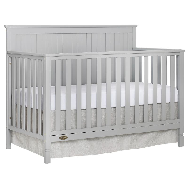 Photo 1 of Dream On Me Alexa 5 in 1 Convertible crib, Pebble Gray
**MISSING HARDWARE**