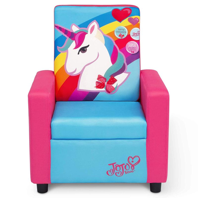 Photo 2 of Delta Children High Back Upholstered Chair UNICORN
PREVIOUSLY OPENED