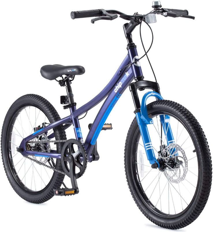 Photo 1 of **MISSING PEDDLES**
Royalbaby Kids Bike Aluminum Lightweight Frame Suspension Childrens Bicycle 16/20 Inch Wheels for Boys Girls
