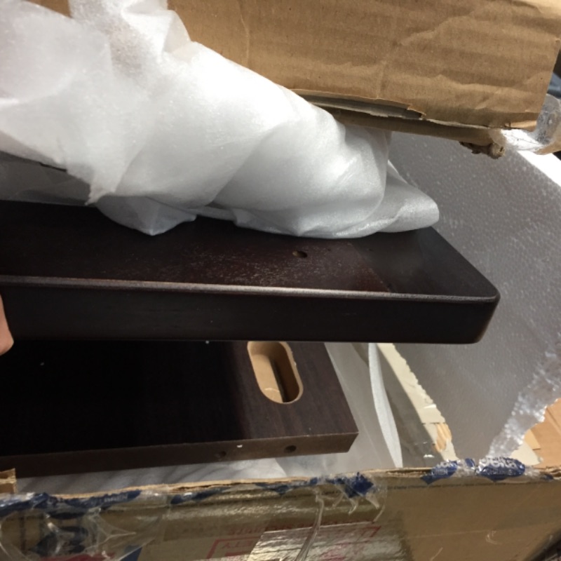 Photo 1 of Delta Children Wood Unisex Nursery 3 Drawer Single Dresser - Dark Chocolate Brown
PREVIOUSLY OPENED