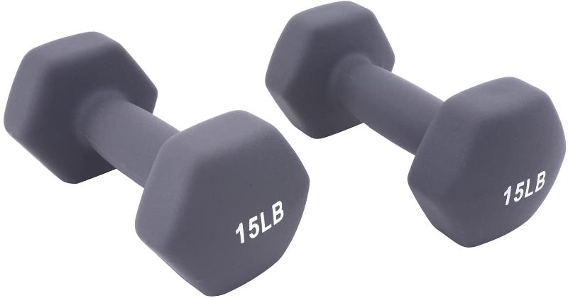 Photo 1 of AmazonBasics Neoprene Dumbbell Hand Weights