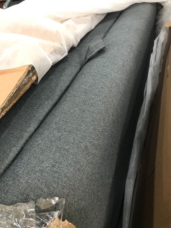 Photo 1 of SOFA BED,, Color: GREY,    WF198027AAE,, MEAS: 51.0" x 16.1" x 32.5",, Incomplete Box 2 of 2,, Missing Box 1