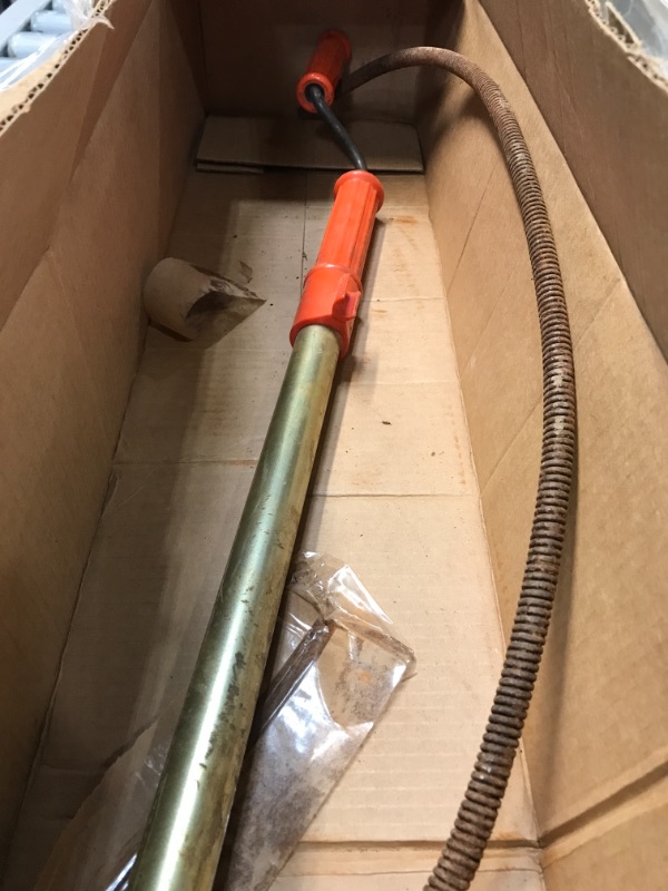 Photo 1 of Ridgid 3 Ft. L Toilet Auger - Case of: 1;,, 3-Foot Toilet Auger Snake 