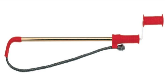 Photo 1 of Ridgid 3 Ft. L Toilet Auger - Case of: 1;,, 3-Foot Toilet Auger Snake 