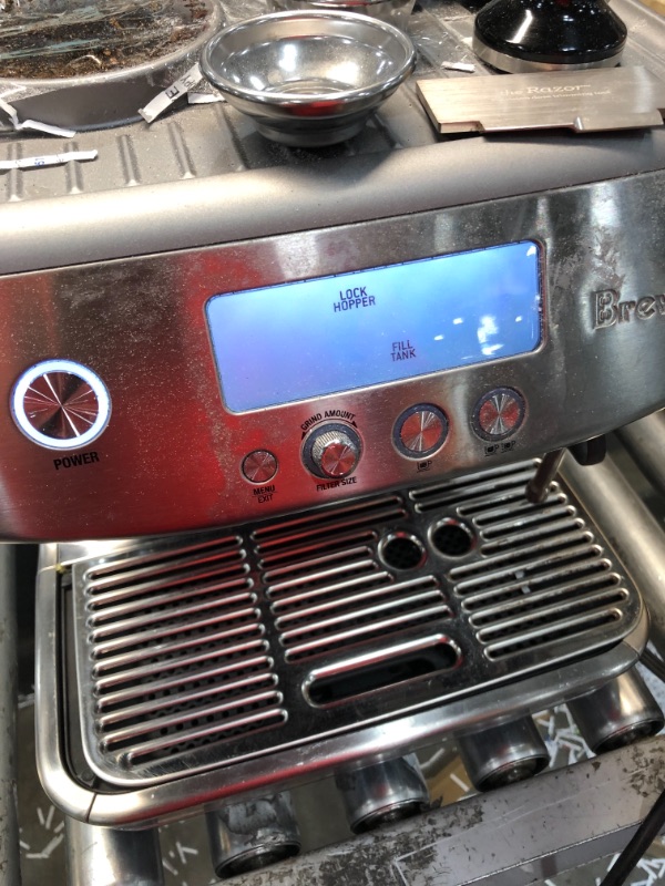 Photo 3 of Breville BES878BSS Barista Pro Espresso Machine, Brushed Stainless Steel