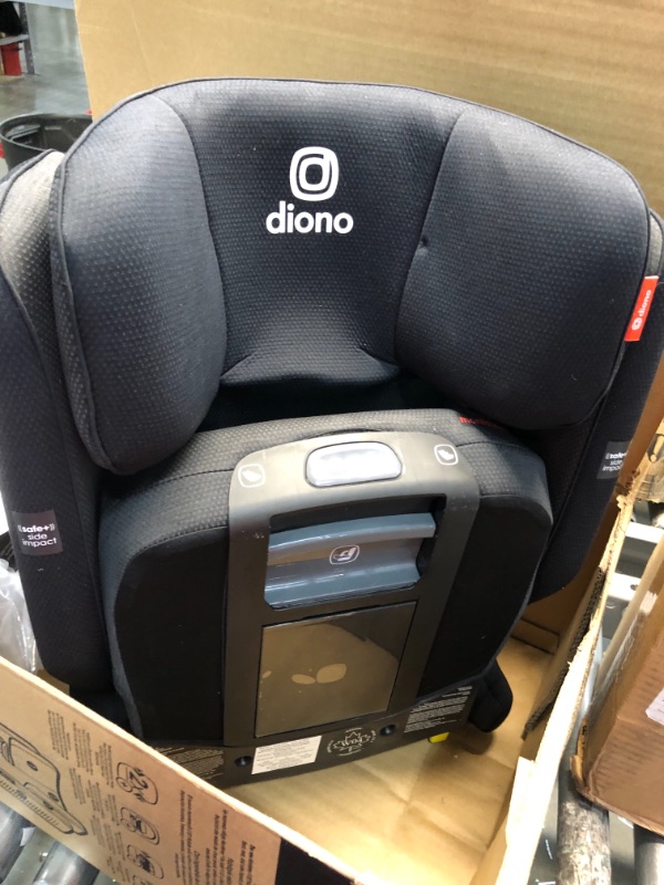 Photo 2 of DiONO Monterey 5iST FixSafe Latch High Back Booster Car Seat, Black Jet