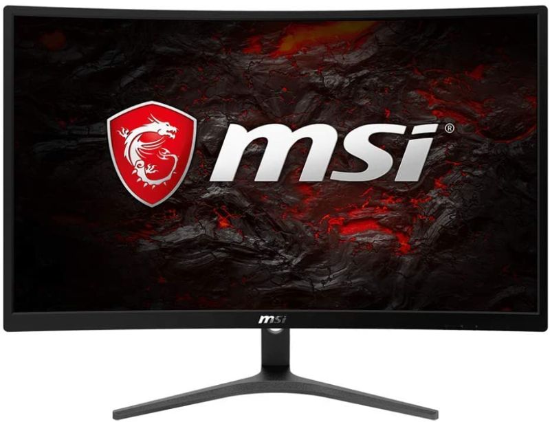 Photo 6 of MSI Full HD FreeSync Gaming Monitor 24" Curved Non-Glare 1ms LED Wide Screen 1920 X 1080 75Hz Refresh Rate (Optix G241VC)
