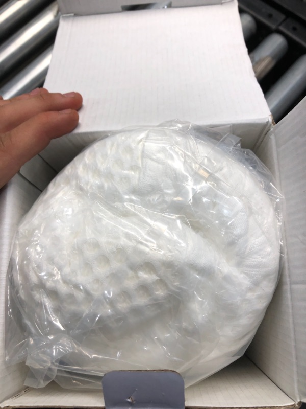 Photo 1 of Elviros Cervical Memory Foam Pillow, Contour Pillows for Neck and Shoulder Pain, Ergonomic Orthopedic Sleeping Neck Contoured Support Pillow for Side Sleepers, Back and Stomach Sleepers (White)
