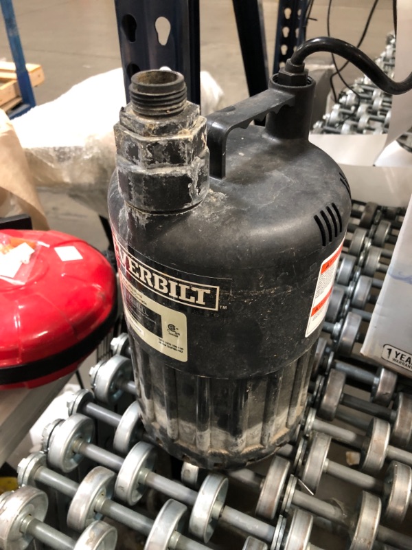 Photo 2 of Everbilt 4/10 HP 3180 GPH Waterfall Utility Pump F3
