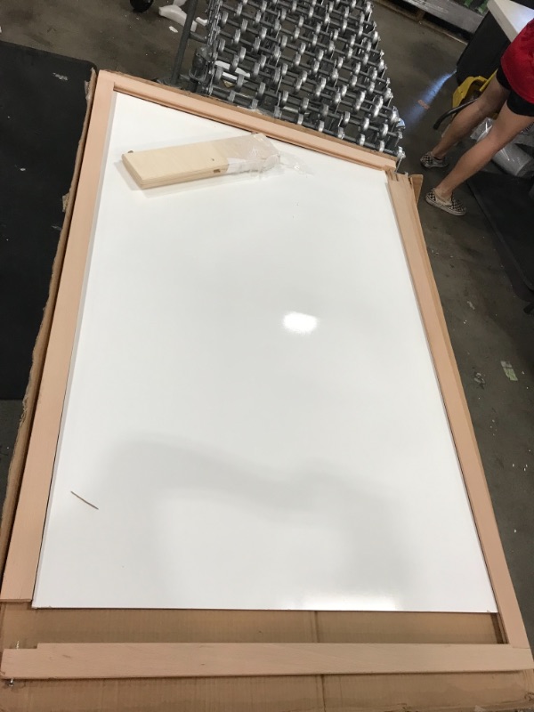 Photo 2 of Angeles Whiteboard Room Divider, ANG1124, Wall Partition Panel, Privacy Screen, Kids Classroom Furniture for Preschool, Daycare or Homeschool ***MAJOR DAMAGE PARTS ONLY OR NEEDS REPAIR