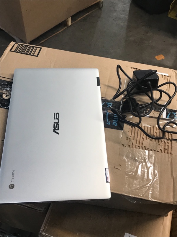 Photo 4 of ASUS Chromebook Flip C434 2-In-1 Laptop- 14" Full HD 4-Way NanoEdge Touchscreen, Intel Core M3-8100Y Processor, 8GB RAM, 64GB eMMC Storage, Backlit KB, Chrome OS- C434TA-DS384T Silver
