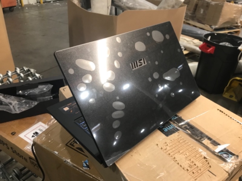 Photo 4 of MSI Summit E15 Professional Laptop: 15" IPS-Level Touch Screen, Intel core i7-1185G7, NVIDIA GeForce GTX 1650 Ti (Max-Q), 16GB RAM, 1TB NVMe SSD, Win10 PRO, Ink Black (A11SCS-208) TESTED AND FUNCTIONS