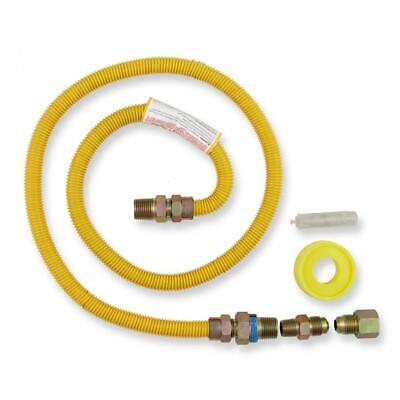 Photo 3 of Everbilt 4 ft. Gas Dryer Connector Kit