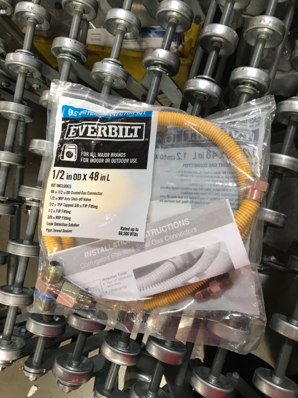 Photo 1 of Everbilt 4 ft. Gas Dryer Connector Kit