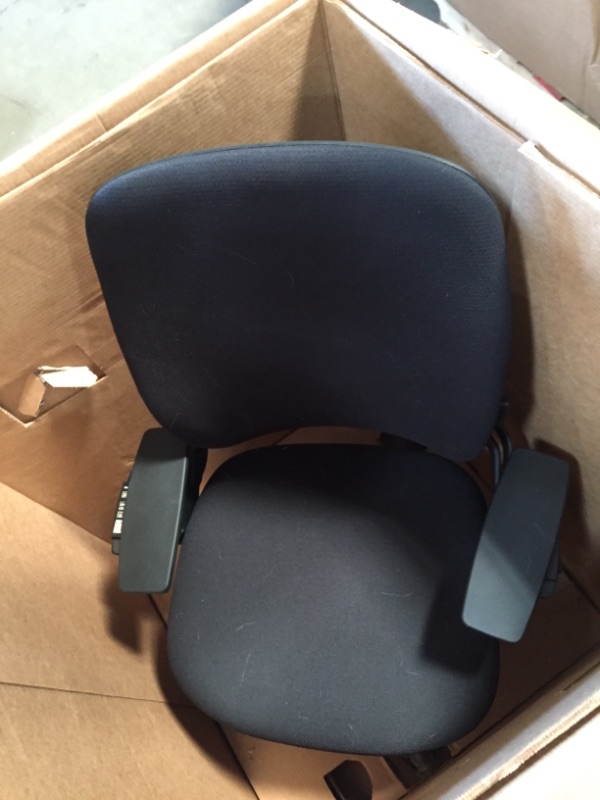 Photo 2 of Steelcase Leap Fabric Chair, Black,
