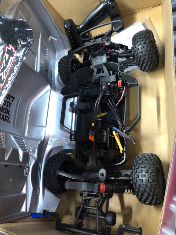 Photo 7 of **parts only** ARRMA 1/10 SENTON 4X4 V3 3S BLX Brushless Short Course Truck RTR (Transmitter and Receiver Included, Batteries and Charger Required), Blue, ARA4303V3T1
