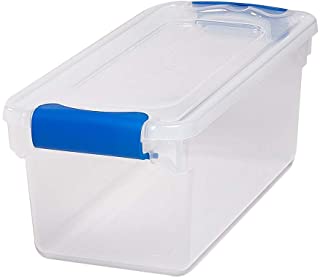 Photo 1 of 5pk 7.5qt Modular Latching Clear Storage - Homz