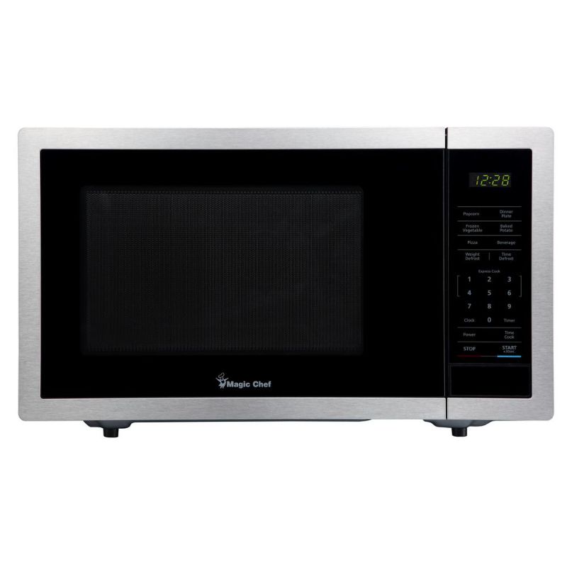 Photo 1 of ***PREVIOUSLY OPENED***
Magic Chef 1.3 Cu. Ft. Countertop Microwave in Stainless Steel
