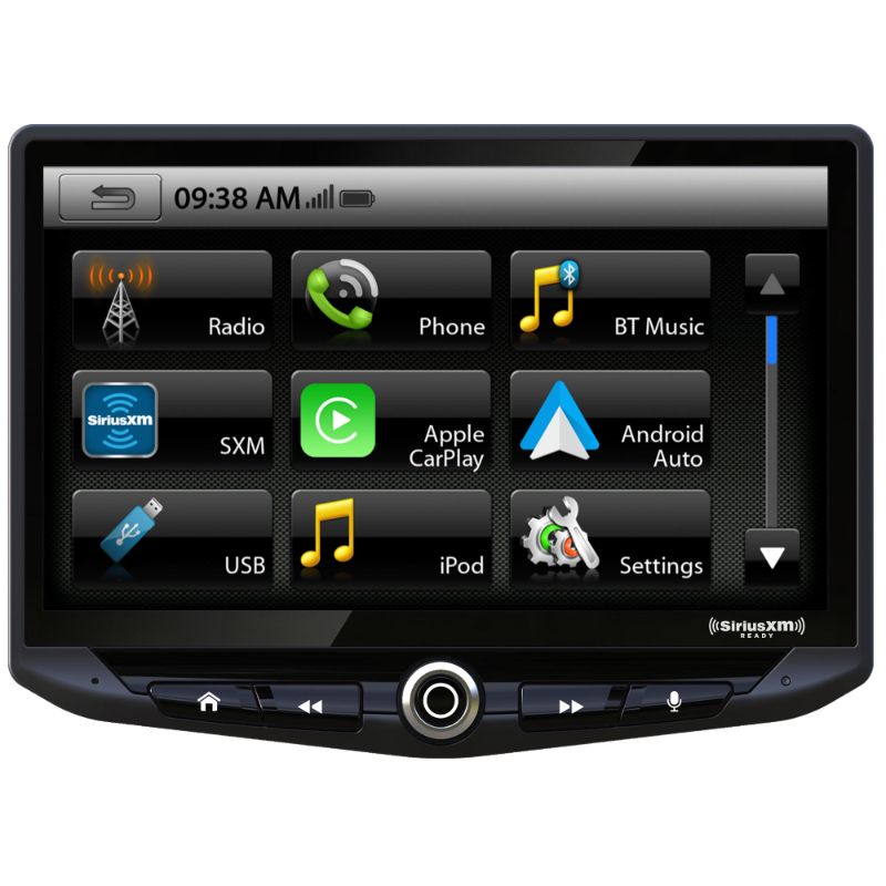 Photo 1 of Stinger HEIGH10 UN1810 AM/FM/Audio/Video Receiver W/ 10-inch Touch Screen and Mech-less Design - Single-DIN Mounting
