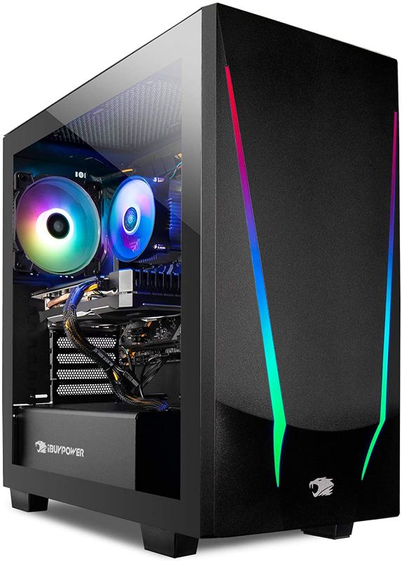 Photo 1 of iBUYPOWER Starter PC Computer Desktop Element Mini 167A (AMD Ryzen 5 3600 3.6GHz, NVIDIA GeForce GT 730 2GB, 8GB DDR4 RAM, 240GB SSD, WiFi Ready, Windows 10 Home)