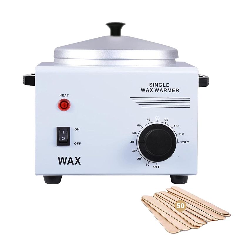 Photo 1 of Single Wax Warmer Professional Electric Wax Heater Parrafin Adjustable Temperature Machine Facial Skin Hair Removal