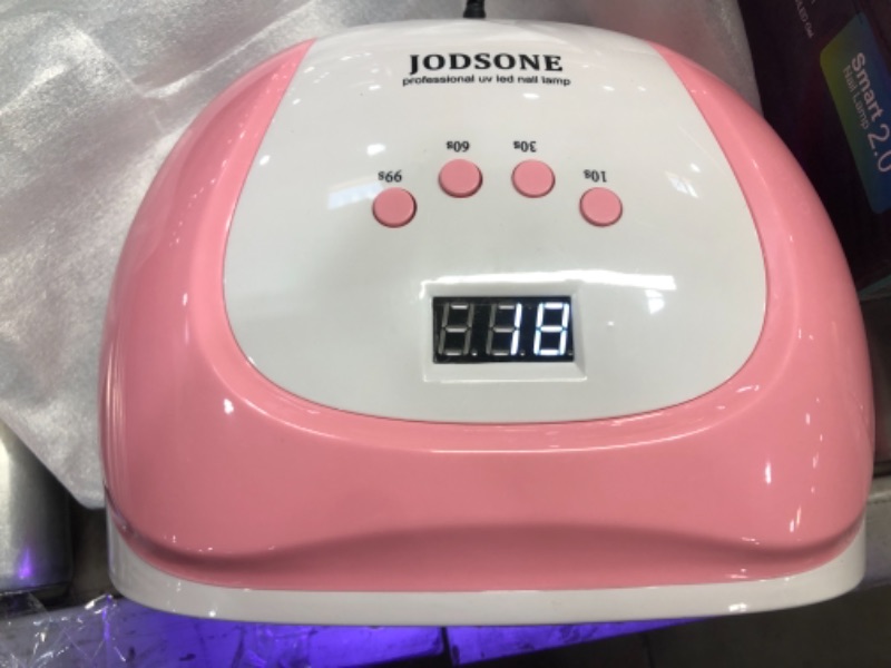 Photo 3 of JODSONE UV Nail Lamp for Manicure Dryer 120W/54W/36W For Curing All Gels 10/30/60/99s Timer Automatic Sensor 