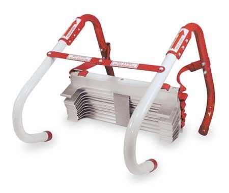 Photo 1 of KIDDE 468094 Emergency Escape Ladder, 25 Ft, Steel, 1,000 Lb Capacity
