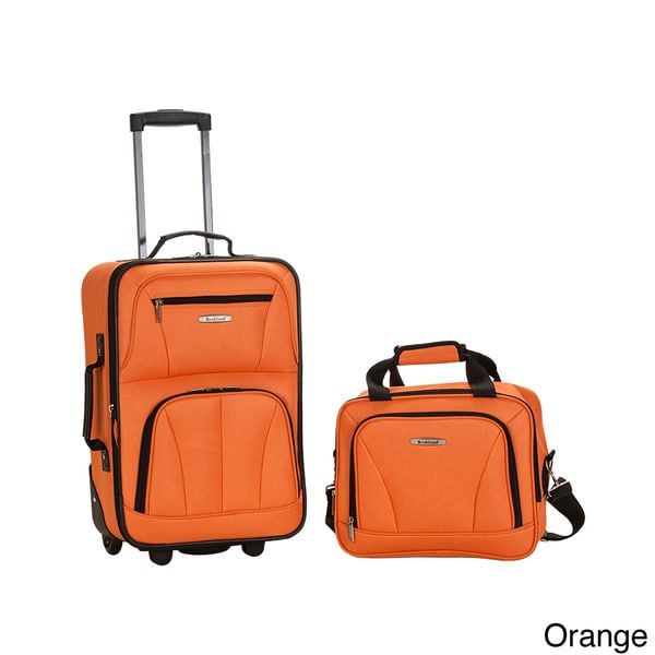 Photo 1 of ***Similar To Stock Photo***
Rockland New Generation 2-Piece Lightweight Carry-on Softsided Luggage Set (Charcoal)
