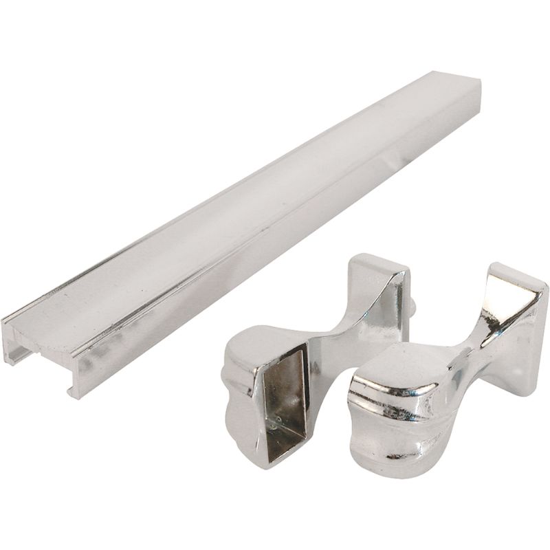 Photo 1 of 2-Pack 
Prime-Line Products M 6093 32 in., Chrome, Tub and Shower Towel Bar and Bracket
