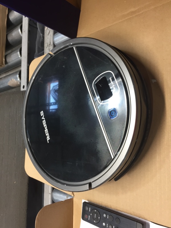 Photo 5 of Robot Vacuum Cleaner,SYSPERL V50 Robotic Vacuum Cleaner,Super-Thin,Quiet,Wi-Fi Connect,Voice Control .1800Pa Strong Suction,Good for Pet Hair,Hard Floors and Low Pile Carpet. (V30)
