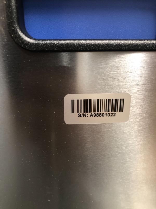 Photo 3 of ****NEEDS CLEAN**** simplehuman 50 Liter / 13.2 Gallon Rectangular Kitchen Step Trash Can, Brushed Stainless Steel
