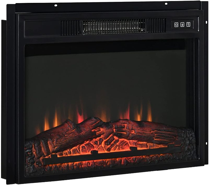 Photo 1 of ***ONLY HEATER*** HOMCOM 23" Electric Fireplace Insert for Wooden Cabinet 
