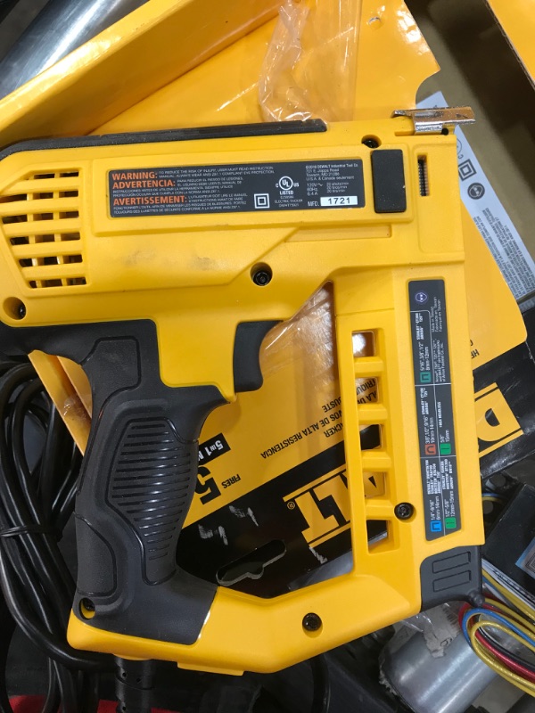 Photo 1 of DeWalt 5-in-1 Multi-Tacker and Brad Nailer
***LIKE NEW***
