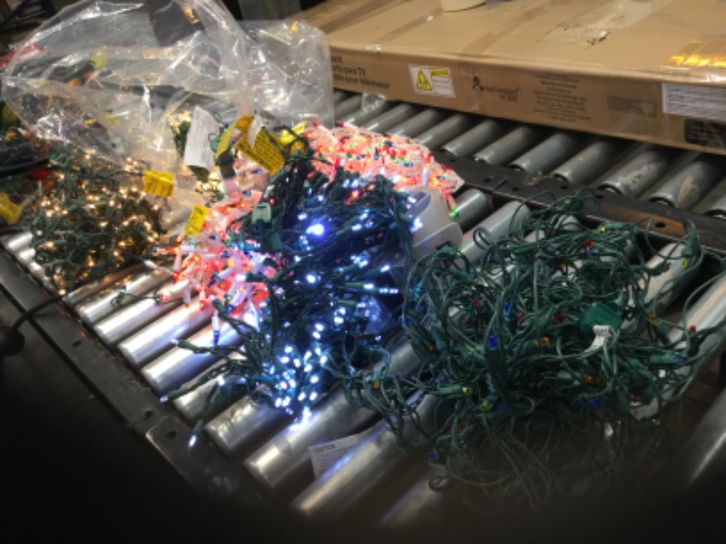 Photo 1 of **** CHRISTMAS LIGHTS BUNDLE*** SOLD AS IT*** NO RETURNS*** NO REFUNDS***