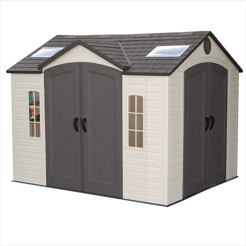 Photo 1 of *** SOLD AS WHOLE PALLET ONLY*** NO RETURNS NO REFUNDS***
Lifetime
10 ft. x 8 ft. High-Density Polyethylene (HDPE) Shed