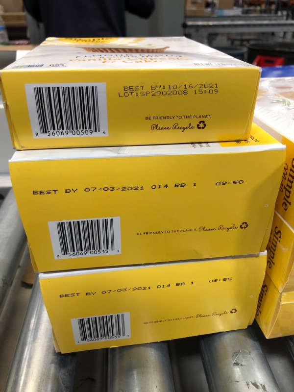 Photo 1 of Simple Mills Almond Flour Crackers 1 PACK 3COUNT BEST BY 9 13 2021
Simple Mills Almond Flour Crackers 2 PACK 12COUNT BEST BY 7 3 2021
Simple Mills Almond Flour Baking Mix 1 PACK  BEST BY 10 16 2021
