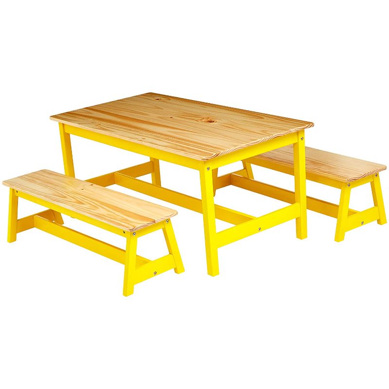 Photo 1 of Amazon Basics Indoor Kids Table and Bench Set, Natural
PARTS ONLY