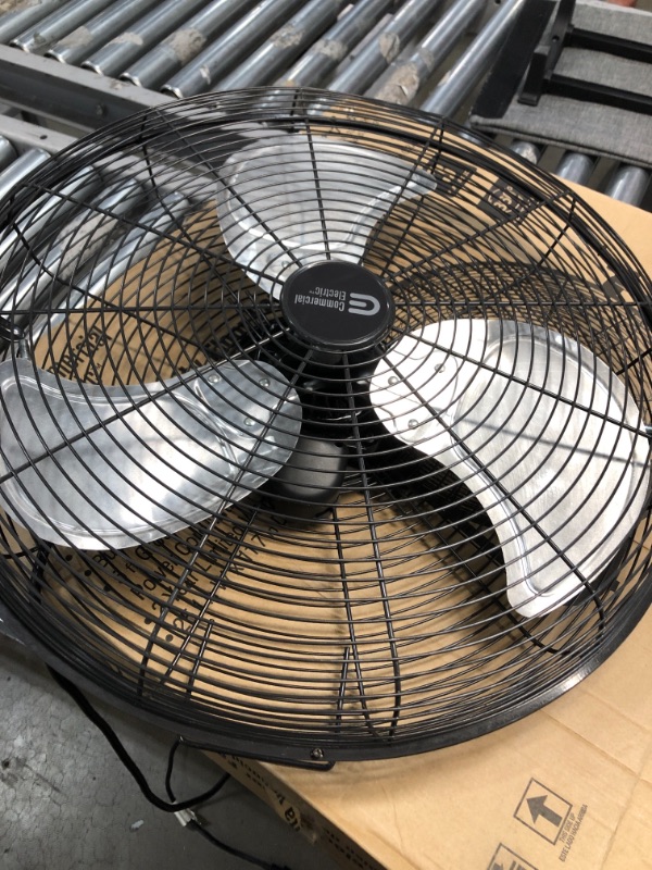 Photo 1 of 20 in. 3-Speed High Velocity Floor Fan

