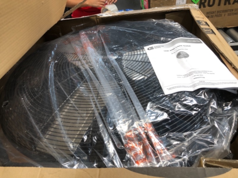Photo 1 of 30 IN HIGH VELOCITY PEDESTAL FAN, Adjustable-Height 30 in. Easy-Assembly Pedestal Fan

